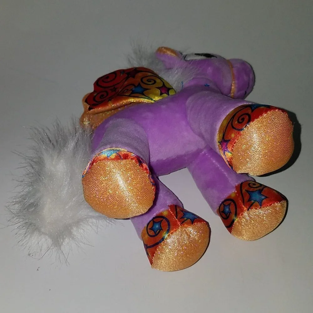 Magical Unicorn Pony Pegasus Purple Horse Horn Wings Plush Kipp Brothers 2017